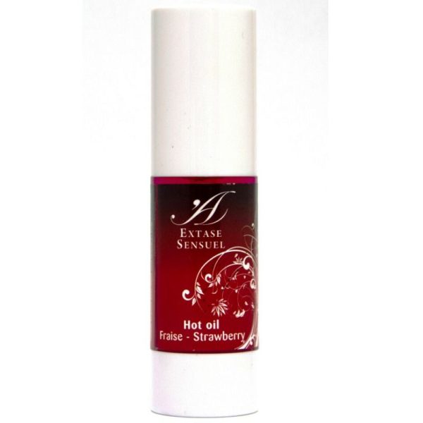 EXTASE SENSUEL HOT OIL STRAWBERRY - Imagen 3