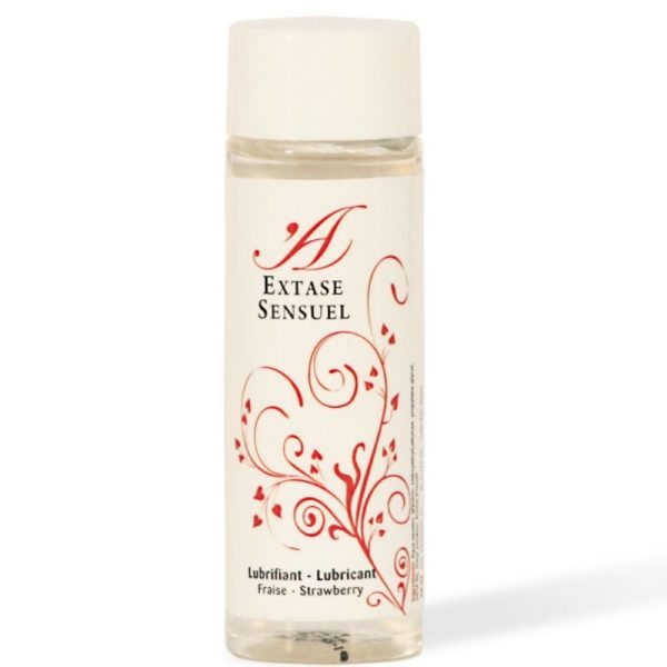 EXTASE SENSUEL LUBRICANT STRAWBERRY 100ML - Imagen 2