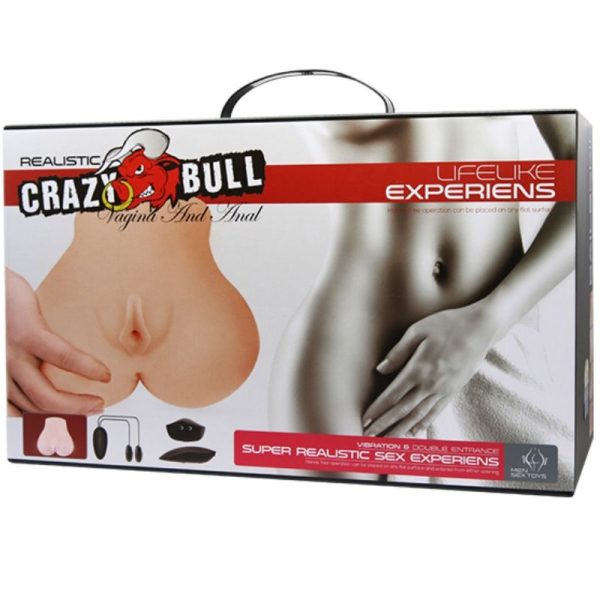 CRAZY BULL - ÂNUS REALÍSTICO E VAGINA COM POSTURA DE VIBRAÇÃO 7 - Imagen 8