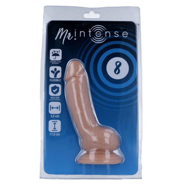 MR INTENSE - 8 REALISTIC PENIS 17.6 -OU- 3.5cm - Imagen 5
