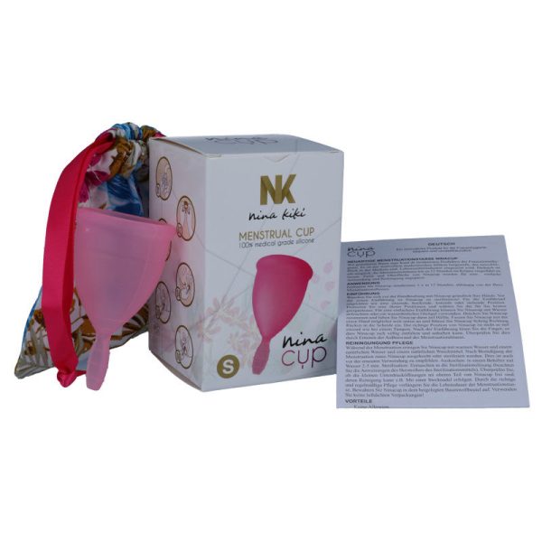 NINA CUP MENSTRUAL CUP TAMANHO ROSA - Imagen 5