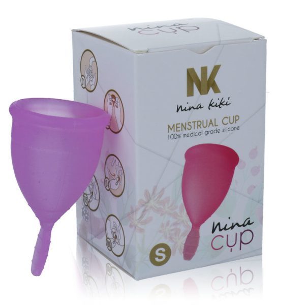 NINA CUP MENSTRUAL CUP SIZE S LILAC - Imagen 3