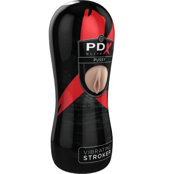 PDX ELITE VIBRANTE PUSSY STROKER - Imagen 3