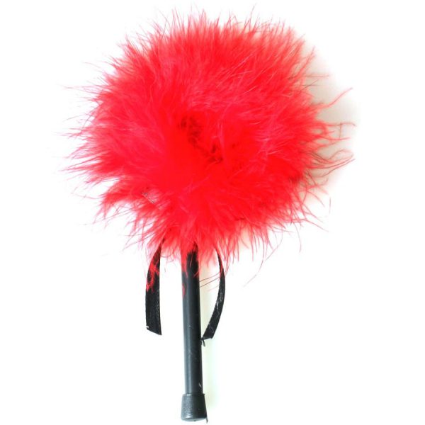 SECRETPLAY - ESPANADOR MARABOU VERMELHO - Imagen 3