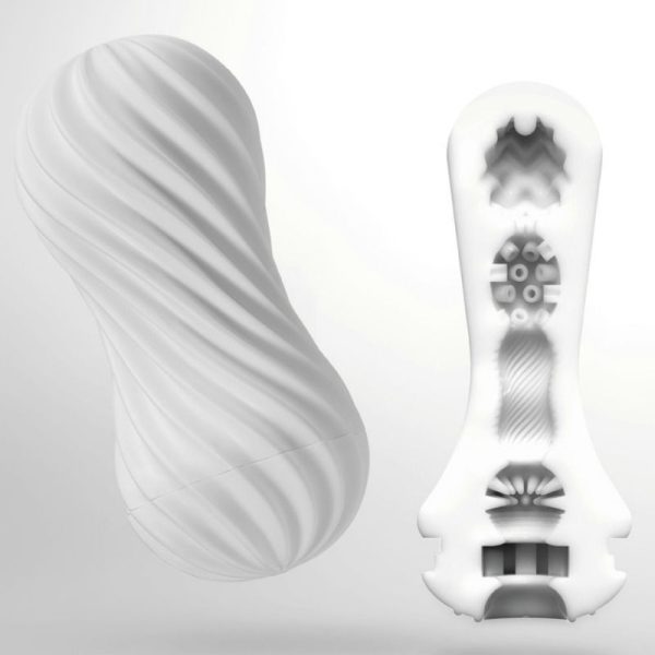 TENGA FLEX MASTUBADOR MASCULINO BLANCO - Imagen 2