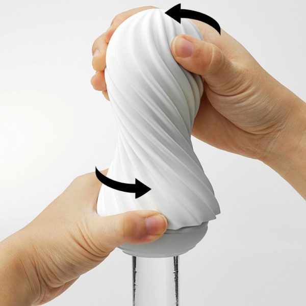 TENGA FLEX MASTUBADOR MASCULINO BLANCO - Imagen 4