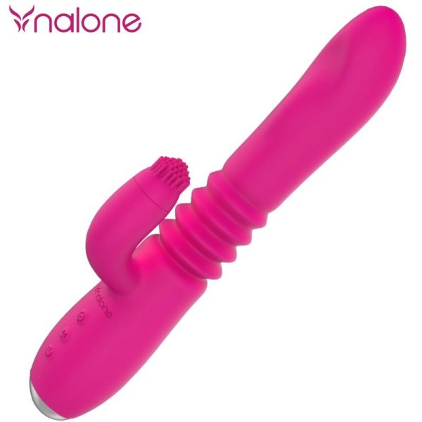 NALONE VIBRADOR PARA CIMA E PARA BAIXO E COELHO COM ROTAÇÃO - Imagen 4