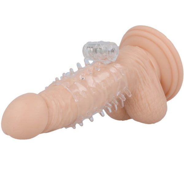 CASUAL LOVE-  TAMPA DO PÊNIS DO VIBRADOR TRANSPARENTE ANEL CASUAL - Imagen 4