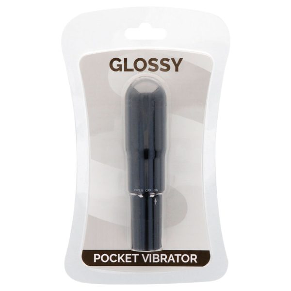 GLOSSY - VIBRADOR DE BOLSO PRETO - Imagen 3