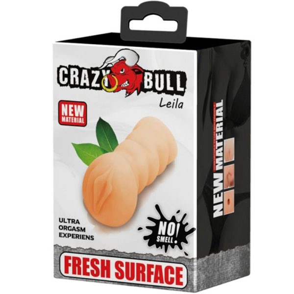 CRAZY BULL - LEILA VAGINA MASTURBATOR 13,5 CM - Imagen 6