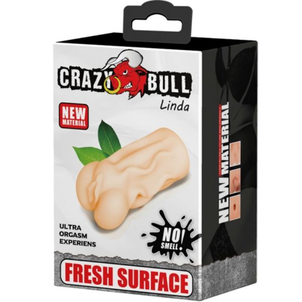 CRAZY BULL - LINDA VAGINA MASTURBATOR 13,7 CM - Imagen 5