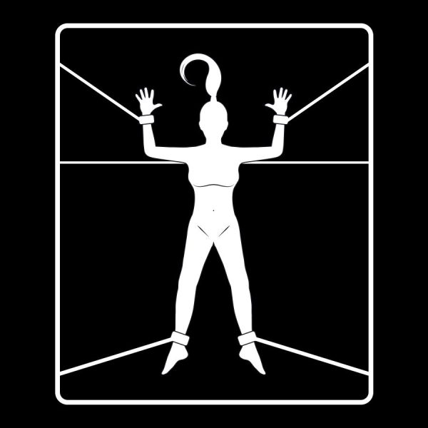 FETISH SUBMISSIVE - CONJUNTO DE ALGEMAS E GRAVATAS COM FORRO DE NOPRENE - Imagen 4