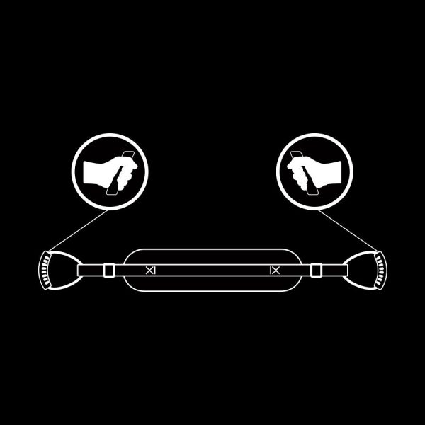 FETISH SUBMISSIVE - ARNÊS ESTILO DOGGY COM FORRO DE NOPRENE - Imagen 3