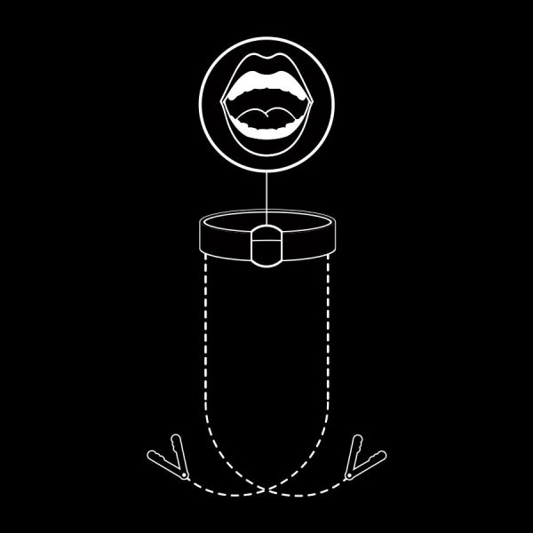 FETISH SUBMISSIVE - ANEL DE GAG COM Grampos DE BICO - Imagen 7