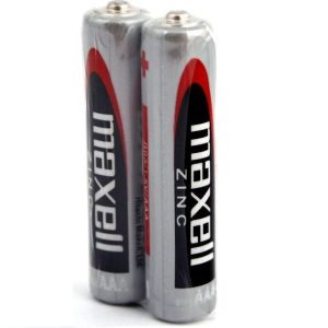 BATERIA MAXELL SALINA MANGANESO AAA R03 RETRACTIL * 2