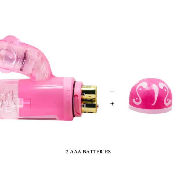 BAILE VIBRADOR MULTIVELOCIDAD CON ESTIMULADOR ROSA - Imagen 6