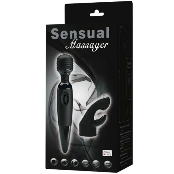 BAILE SENSUAL MASSAGER MASAJEADOR CON CABEZAL INTERCAMBIABLE - Imagen 7
