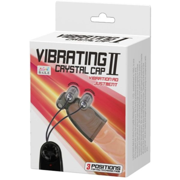 BAILE FUNDA VIBRADORA VIBRATING CRYSTAL CAP II - Imagen 6