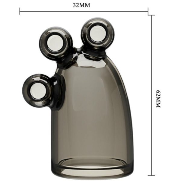 BAILE FUNDA VIBRADORA VIBRATING CRYSTAL CAP II - Imagen 7