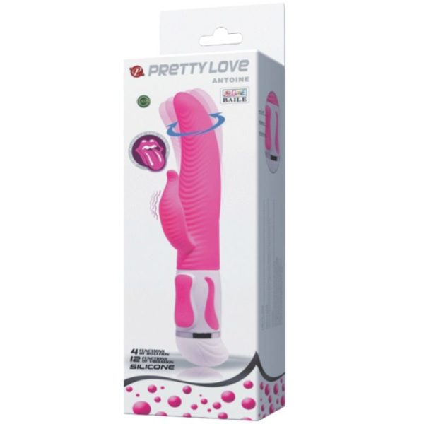 PRETTY LOVE FLIRT ANTOINE VIBRADOR  ROTACIÓN - Imagen 9