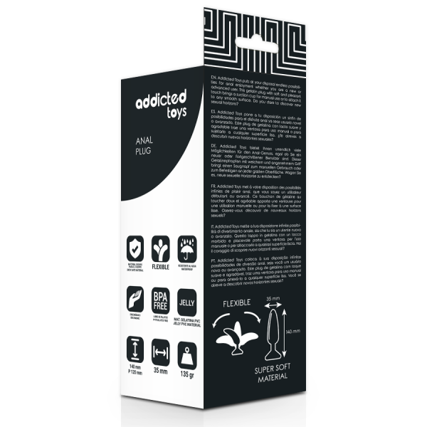ADDICTED TOYS - PLUG ANAL 13,5CM - Imagen 4
