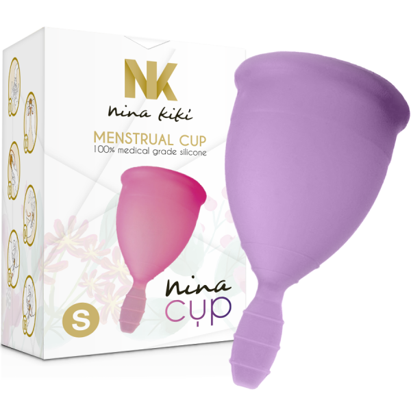 NINA CUP MENSTRUAL CUP SIZE S LILAC - Imagen 4
