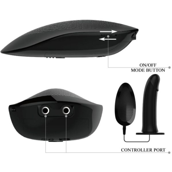 PRETTY LOVE MARVIN STRAP ON CON VIBRACION Y DILDO HUECO - Imagen 2