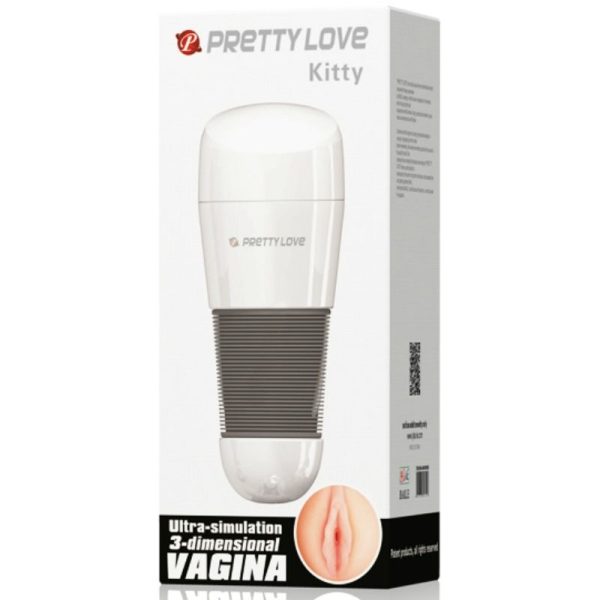PRETTY LOVE KITTY MASTURBADOR BLANCO VAGINA 2 - Imagen 6