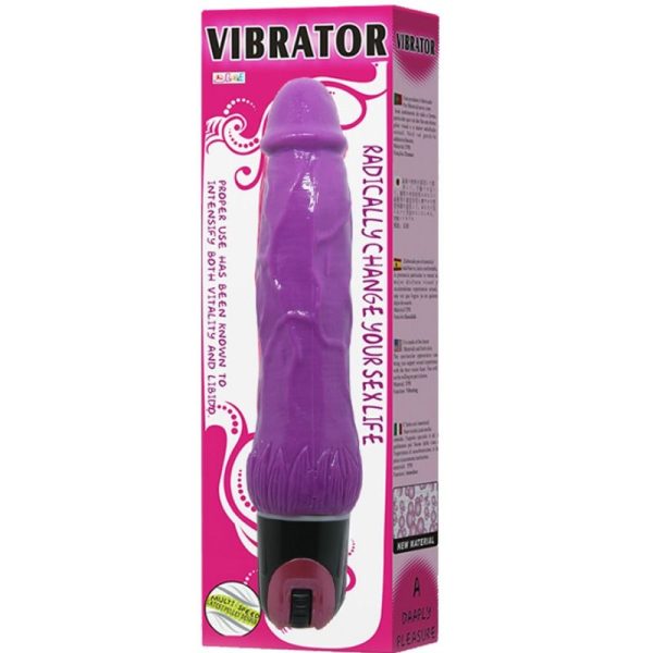 VIBRATOR DAAPLY PLEASURE MULTISPEED PURPLE - Imagen 2