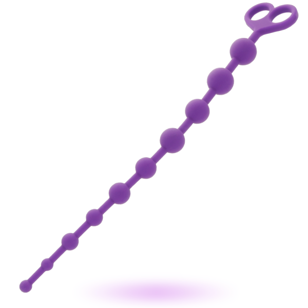 INTENSO JAIDEN ANAL BEADS PURPLE - Imagen 4