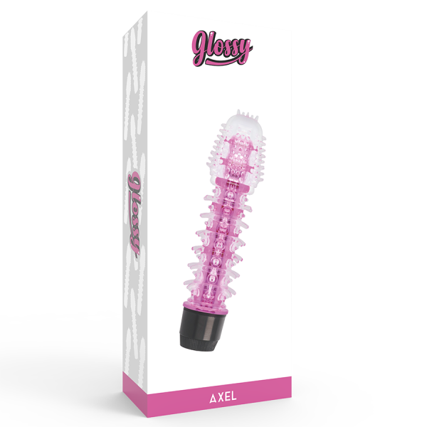 GLOSSY - VIBRADOR AXEL ROSA - Imagen 4