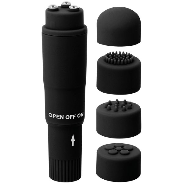 GLOSSY - MASSAGER DE BOLSO KURT PRETO - Imagen 3