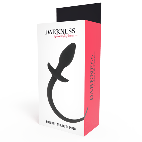DARKNESS - PLUG ANAL 28 CM SILICONE PRETO - Imagen 3
