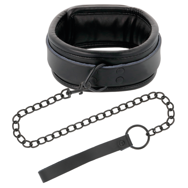 DARKNESS - COLAR PRETO COM CORRENTE - Imagen 2