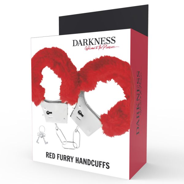 DARKNESS - ALGEMAS DE METAL FORRO VERMELHO - Imagen 3