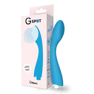 G-SPOT- VIBRADOR GYLBERT AZUL TURQUESA