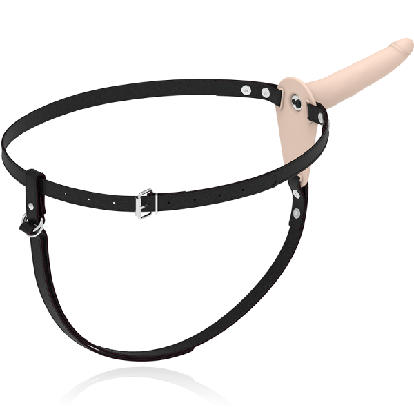 FETISH SUBMISSIVE HARNESS - VIBRADOR DE SILICONE DE CARNE 15 CM - Imagen 6