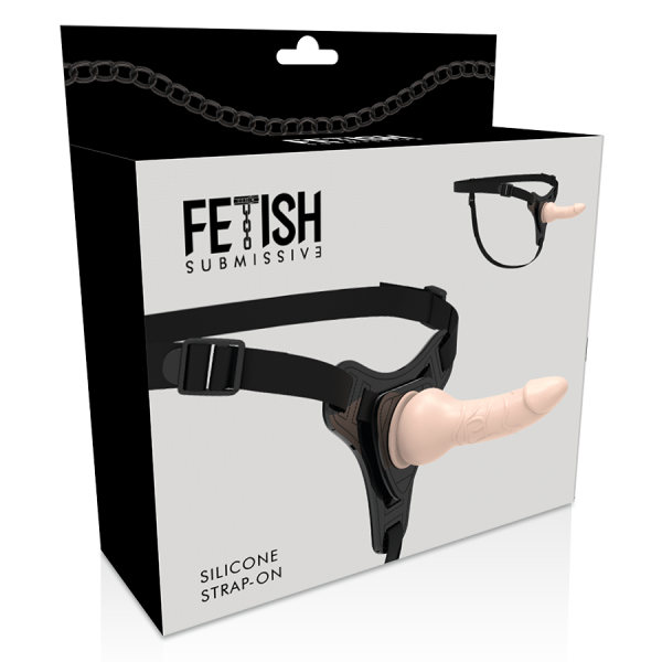 FETISH SUBMISSIVE HARNESS - SILICONE REALÍSTICO DE CARNE 16CM - Imagen 5