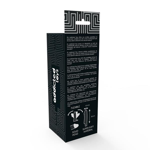 ADDICTED TOYS EXTENSOR PARA EL PENE NEGRO - Imagen 6