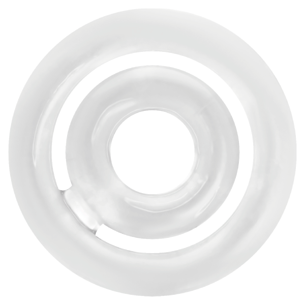 ADDICTED TOYS POTENZ- C-RING PENIS CLEAR - Imagen 3