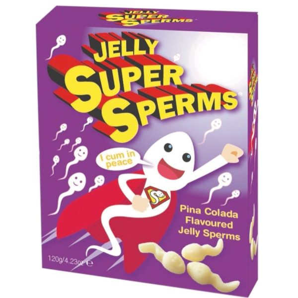 SPENCER & FLEETWOOD JELLY SUPER SPERM GUMMIES FORM SPERM 120 GR - Imagen 3