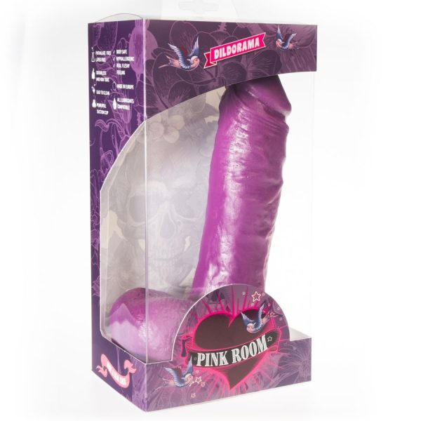 PINK ROOM ANTON REALISTIC DILDO PURPLE 21,5 CM - Imagen 2