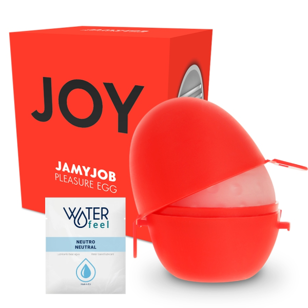 JAMYJOB EGG MASTURBATOR RED VERSION DISCRETT - Imagen 2