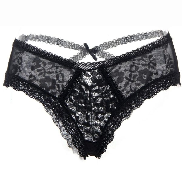 CALÇAS DE RENDA FLORAIS QUEEN LINGERIE - Imagen 3
