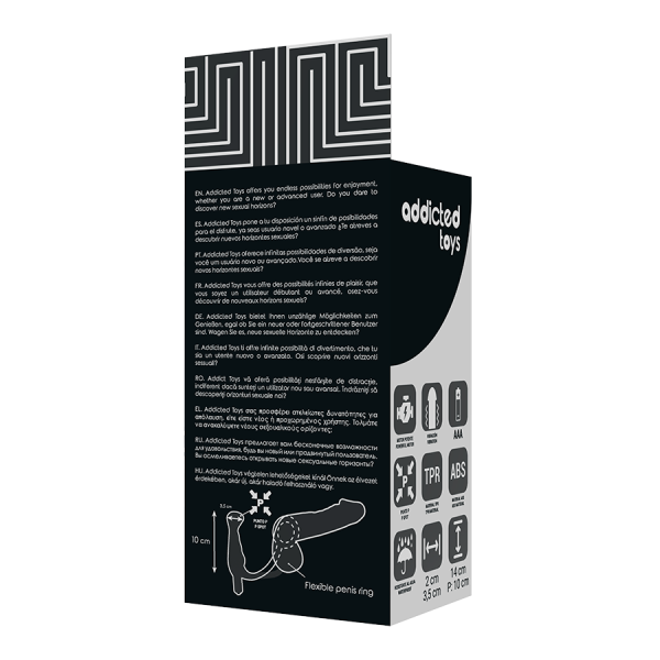 TOYS TOYS VIBRATOR PROST TICO BLACK 10 CM - Imagen 6