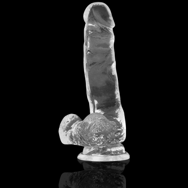 XRAY CLEAR DILDO REALISTA TRANSPARENTE 18.5CM X 3.8CM - Imagen 5