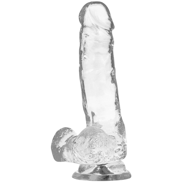 XRAY CLEAR DILDO REALISTA TRANSPARENTE 18.5CM X 3.8CM - Imagen 2