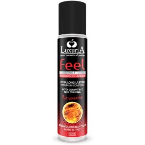 LUXURIA FEEL HOT SENSATION LUBRIFICANTE À BASE DE ÁGUA 60 ML