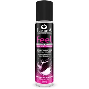 LUXURIA FEEL LUBRIFICANTE À BASE DE ÁGUA ANAL 60 ML