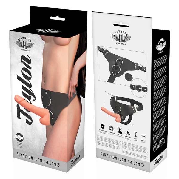 HARNESS ATTRACTION - RNES TAYLOR DELUXE 18 X 4,5CM - Imagen 6